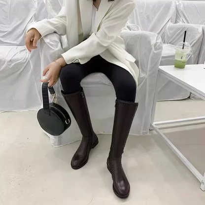 LEATHER ERA - Stivali in pelle