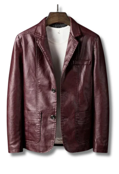 Luc™ – Giacca in pelle raffinata